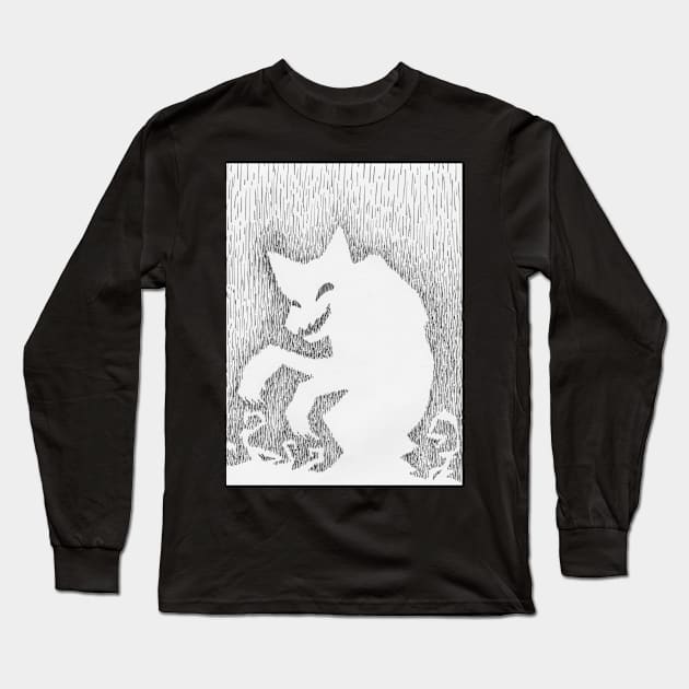 Wolf Haunt Long Sleeve T-Shirt by MariaNinfa